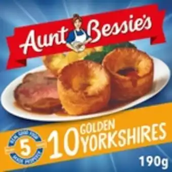 Morrisons Aunt bessie's baked yorkshire puddings 10pk offer