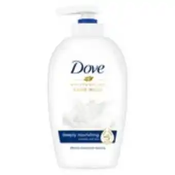 Morrisons Dove liquid beauty cream wash hand wash offer