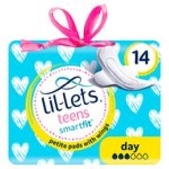 Morrisons Lil-lets teens ultra towels day offer
