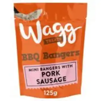 Morrisons Wagg dog treats bbq bangers offer