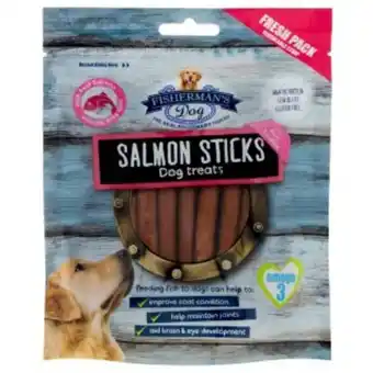 B&M Stores Fisherman's dog treats 100g - salmon sticks offer