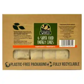 B&M Stores Super food energy cakes 6pk - superseed & elderberry offer