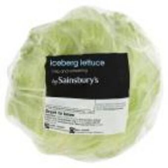 Sainsbury's Sainsbury's iceberg lettuce offer