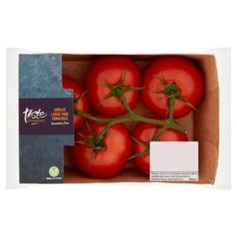Sainsbury's Sainsbury's jubilee large vine tomatoes, taste the difference 450g offer
