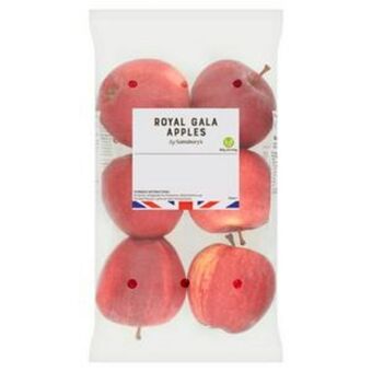 Sainsbury's Sainsbury's royal gala apples x6 offer