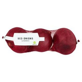 Sainsbury's Sainsbury's large red onions x3 offer
