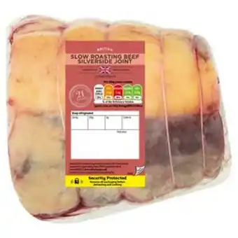 Sainsbury's Sainsbury's 21 day matured british or irish beef slow roasting joint (approx. 1.4kg) offer