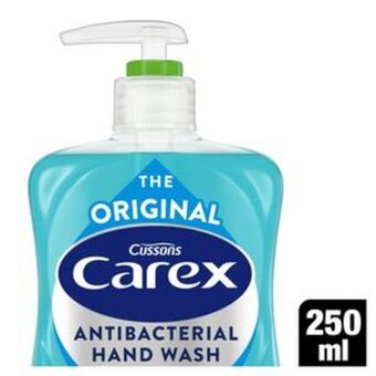 Sainsbury's Carex antibacterial handwash 250ml offer