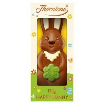 Sainsbury's Thorntons milk chocolate bunny model 170g offer