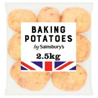 Sainsbury's Sainsbury's british baking potatoes 2.5kg offer