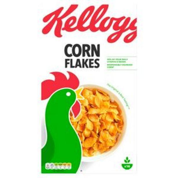 Kellogg's corn flakes cereal 550g offer at Sainsbury's