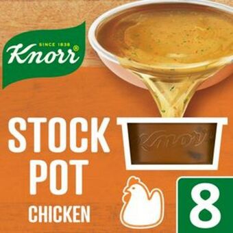 Sainsbury's Knorr stock pot chicken 8x28g offer