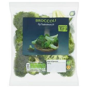 Sainsbury's Sainsbury's broccoli florets 160g offer
