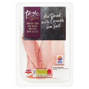 Sainsbury's Sainsbury's wafer thin air dried british ham slices, taste the difference 120g offer