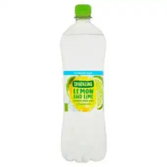 Sainsbury's Sainsbury's sparkling flavoured water, lemon & lime 1l offer