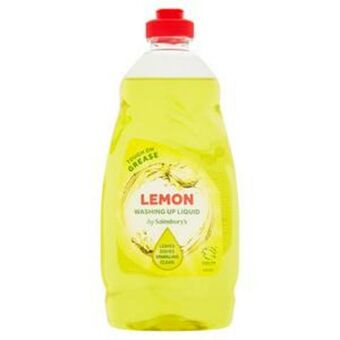 Sainsbury's Sainsbury's washing up liquid, lemon 450ml offer