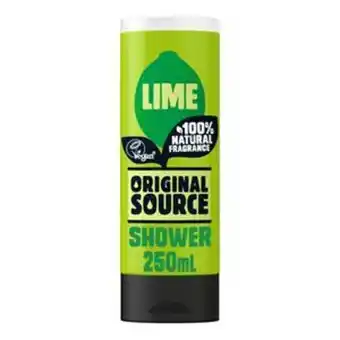 Sainsbury's Original source lime shower 250ml offer