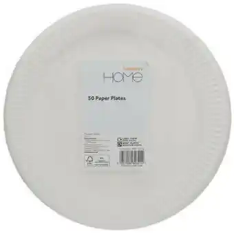 Sainsbury's Sainsbury's home white paper plates 50pk offer