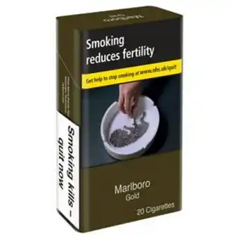 Sainsbury's Marlboro gold king size x20 offer