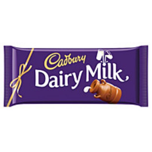 Cadbury dairy milk chocolate bar 360g offer at McColl's