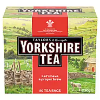 Yorkshire tea bags 80s