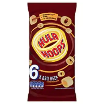 Hula hoops bbq beef 6pk