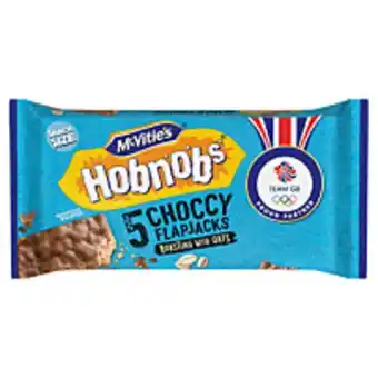 McColl's Mcvities hobnobs milk chocolate flapjacks 5pk offer