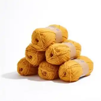 Home Bargains Crafty things: double knit yarn - mustard 100g (case of 6) offer