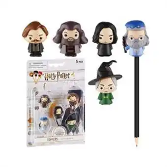 Home Bargains Harry potter: wizarding world character 5 pack - toppers offer