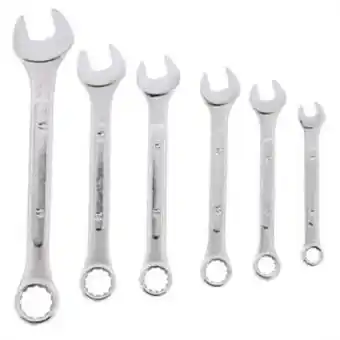 Home Bargains Equip 6 piece spanner set offer