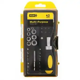 Home Bargains Equip multi-purpose 42 piece tool set offer