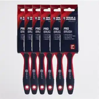 Home Bargains Spear & jackson: select pro brush - 2" (6 pack) offer