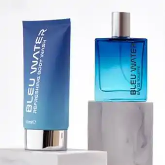 Home Bargains Bleu water: edt gift set 50ml offer
