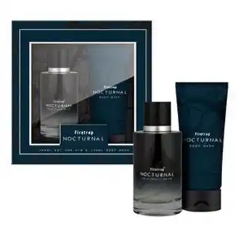 Home Bargains Firetrap: nocturnal edc gift set 50ml offer