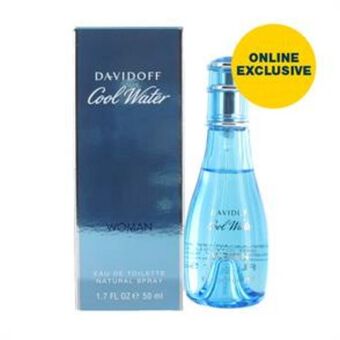 Home Bargains Davidoff: cool water woman edt 50ml offer