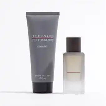Home Bargains Jeff&co by jeff banks: legend edp gift set 50ml offer