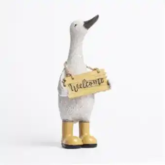 Home Bargains Botanical discovery: welcome duck decoration offer