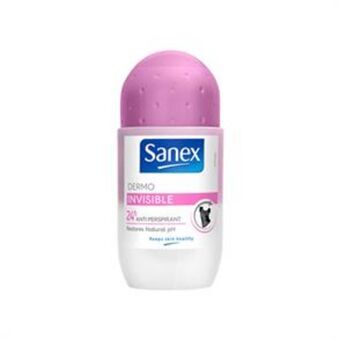 Sanex dermo invisible 24h antiperspirant roll-on (case of 6)