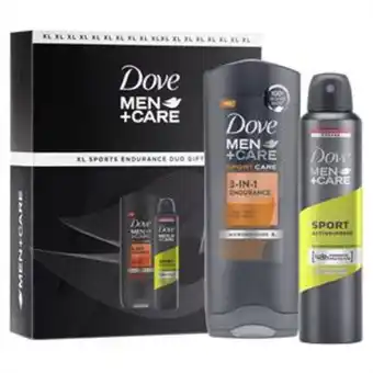 Home Bargains Dove: men+care xl sports endurance duo gift set offer