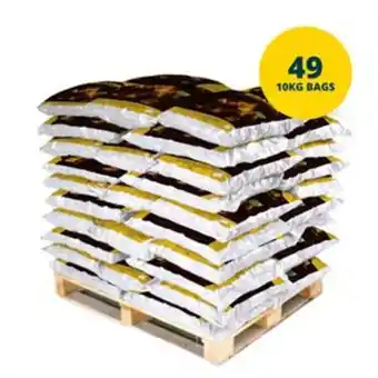 Home Bargains Pallet of 49 bags brazier multipurpose smokeless fuel (*including home delivery) offer
