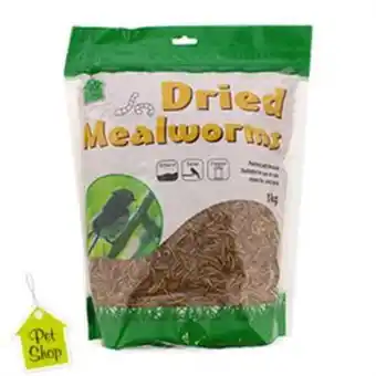 Home Bargains Pet shop: all seasons dried mealworms 1kg offer