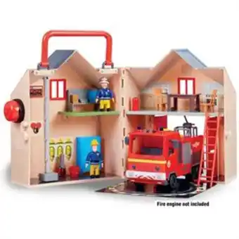 Home Bargains Fireman sam: deluxe fire station playset offer