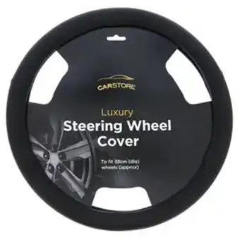 Home Bargains Carstore: luxury steering wheel cover offer