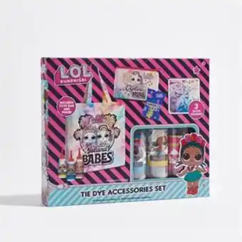 Home Bargains Lol surprise!: tie dye accessories set offer