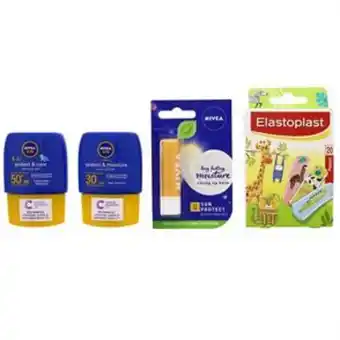 Home Bargains Nivea sun: family day out essentials kit offer