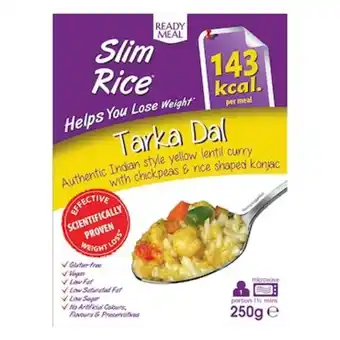 Eat water slim rice tarka dal 250g