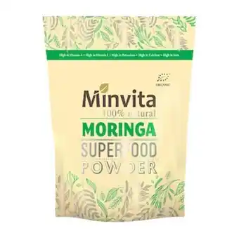 Holland & Barrett Minvita moringa superfood powder 250g offer
