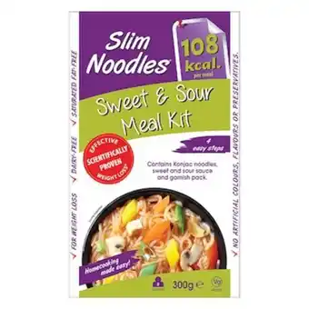 Holland & Barrett Slim noodles sweet & sour kit 300g offer