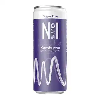 Holland & Barrett No. 1 living passion fruit sugar free kombucha 250ml offer