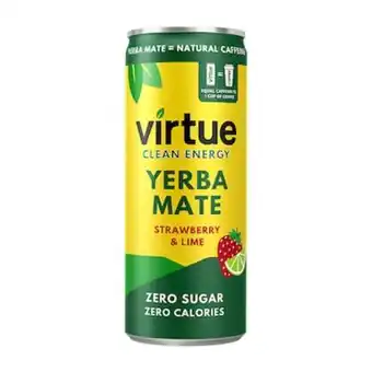 Virtue yerba mate - strawberry & lime 250ml